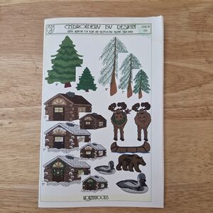 EMBROIDERY BY DESIGN NORTH WOODS MACHINE EMBROIDERY CD Vntg Unopened